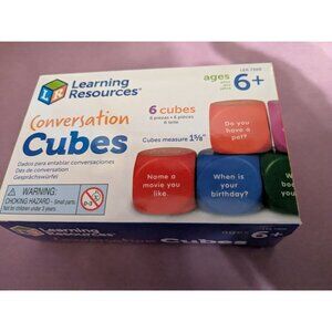 Learning Resources Conversation Cubes Aid Student Oral Language Listening Skills